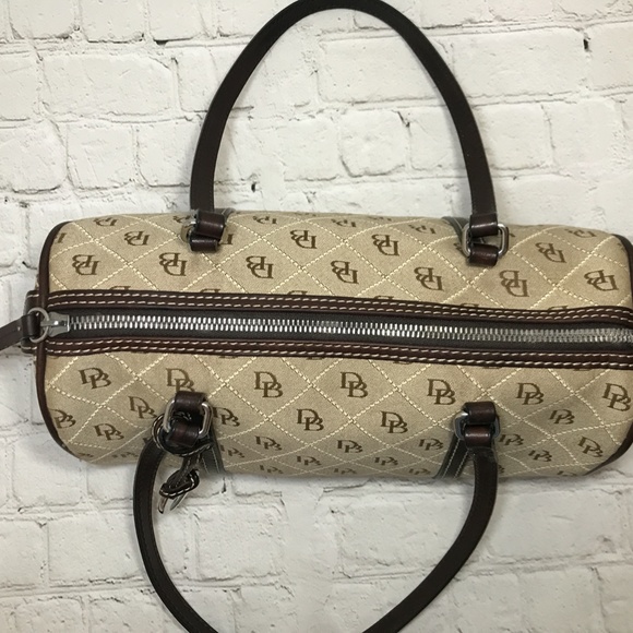 Dooney & Bourke Barrel Bag Signature Satchel - Picture 8 of 14